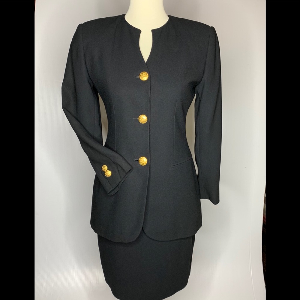 CASUAL CORNER SUIT 2 pcs,  SIZE 2P BLACK 2pcs